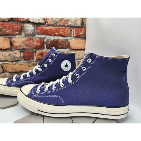 Converse Chuck Taylor All Star 70 Vintage High Uncharted Waters‎ Blue Men Sz 16 - Picture 3 of 10